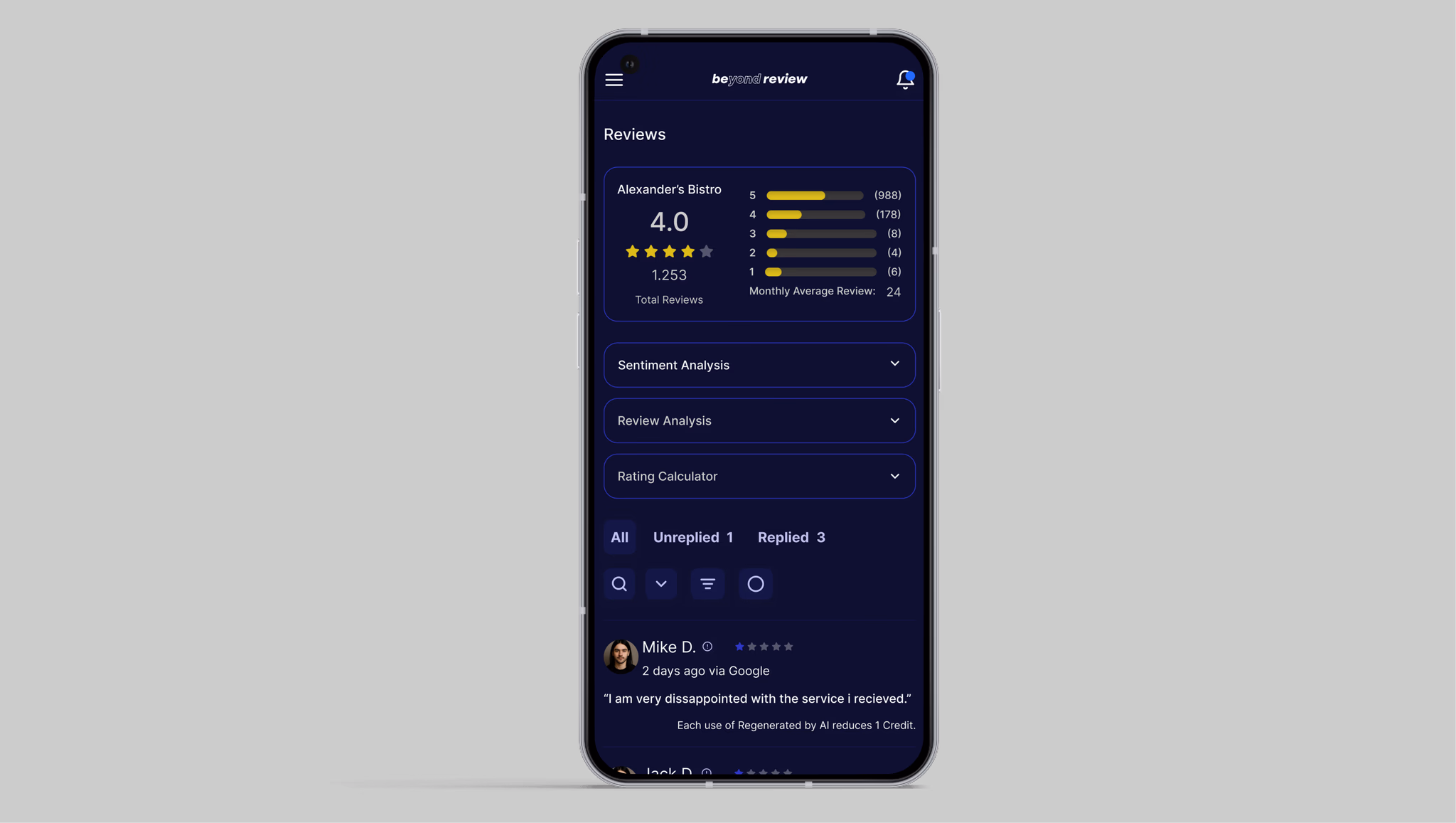 Beyond Review Vision